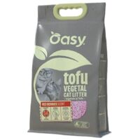 Oasy Vegetarischer Tofu Katzenstreu 6L - Rote Beeren 6L