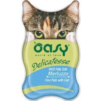 Oasy Delikatesse Pastete Katzenpastete 85g - Kabeljau 85g
