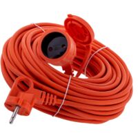 HSK DATA M01807 MULTI-STECKDOSE 20 M 1 AC-AUSGANG(E) INNEN- UND AUSSEN-ORANGE ACAR PS-2P 2X1/20M