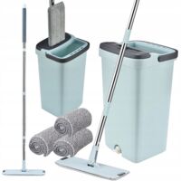 Flachmop mit Eimer YY-F8818 (6) GABC