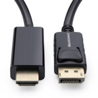 Microconnect MC-DP-HDMI-150 Adapter de cable de video 1,5 m DisplayPort Schwarz