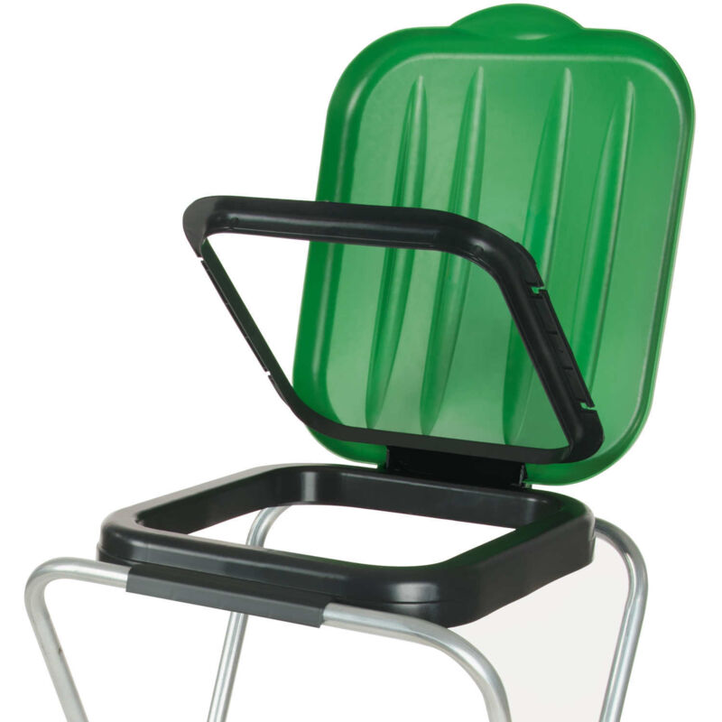 Sacco Per Rifiuti Da Giardino Spares2go In Polipropilene Resistente - 120 Litri, Confezione Da 4 Pezzi