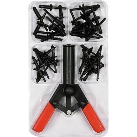 Set di rivettatrici per rivetti in plastica, 41 pezzi, YT-35970 Yato (1/5)