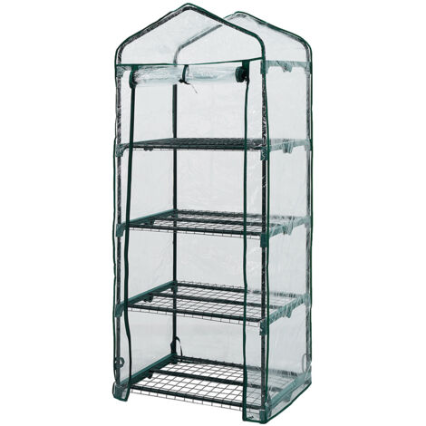 Serra 69 x 49 x 160 cm, foglio di PVC, struttura in metallo (1/5)