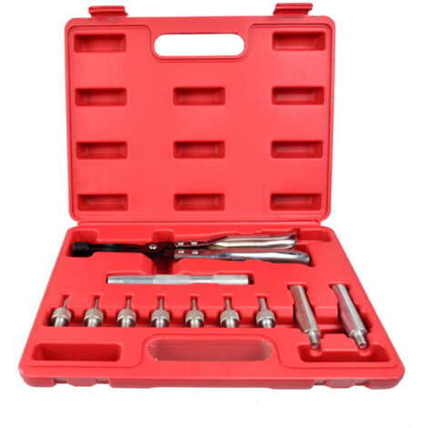 KIT SOSTITUZIONE RIMOZIONE INSTALLAZIONE VALVOLE STELO PINZE 11pz G02611