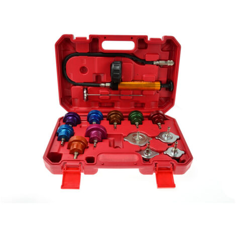 TESTER PRESSIONE RADIATORE IMPIANTO DI RAFFREDDAMENTO GEKO G02660 (1/3)