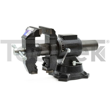 MORSA IN GHISA E ACCIAIO MULTIFUNZIONE GIREVOLE 100mm G01034