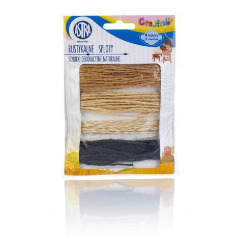 Cordoncini decorativi, intrecci rustici, 4x5 m, 7408 (1/2)