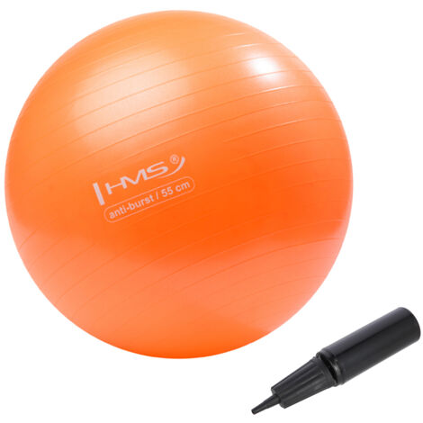 YB02 NUOVA PALLA DA PALESTRA ARANCIONE 55CM HMS