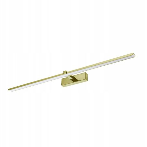 Applique LED specchio Venus IdeaLED 18W 90cm oro IP44