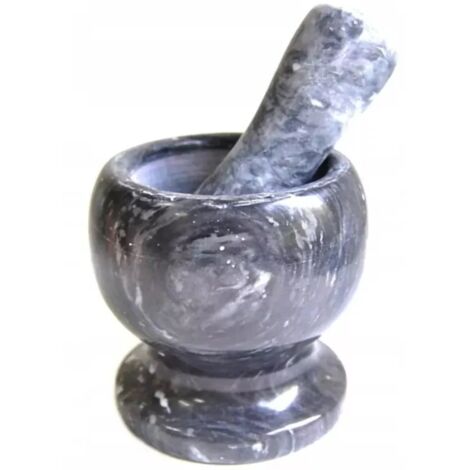 Mortaio da cucina in pietra PER spezie CON pestello PER erbe aromatiche e spezie XL (1/5)