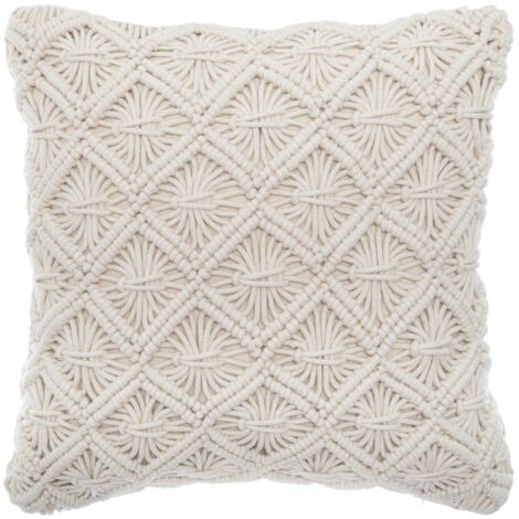 Cuscino beige indian summer 40x40cm - Atmosphera créateur d'intérieur