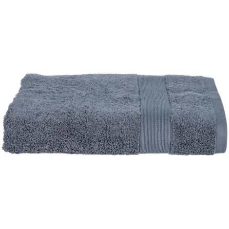 Lenzuolo doccia in cotone grigio Essentiel 70x130cm - Atmosphera créateur d'intérieur