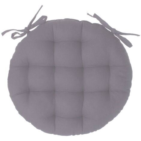 Coprisedia rotondo grigio D38cm - Atmosphera créateur d'intérieur