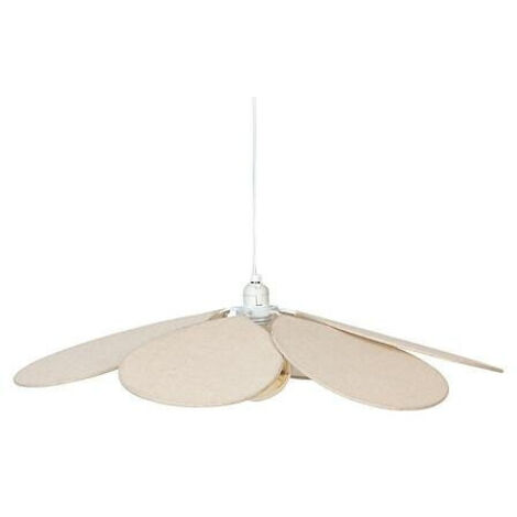 Naya luce a sospensione a petali beige d72cm - Atmosphera créateur d'intérieur