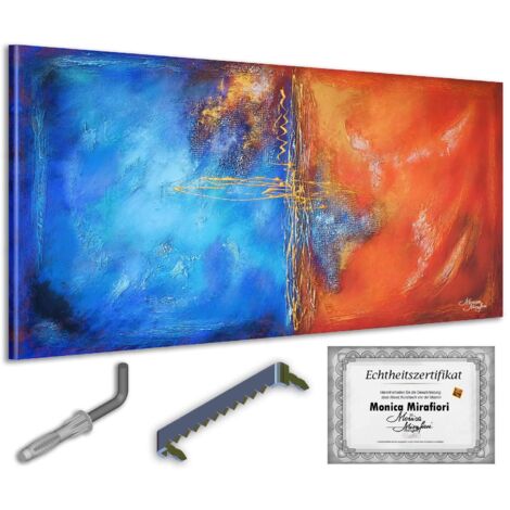 Monica Mirafiori I 100% DIPINTO A MANO I Quadro DEJA VU 140x70cm  Quadro dipinto a mano  Quadro acrilico  Quadro acrilico molto grande I Arte moderna I Quadri d'arte (1/5)