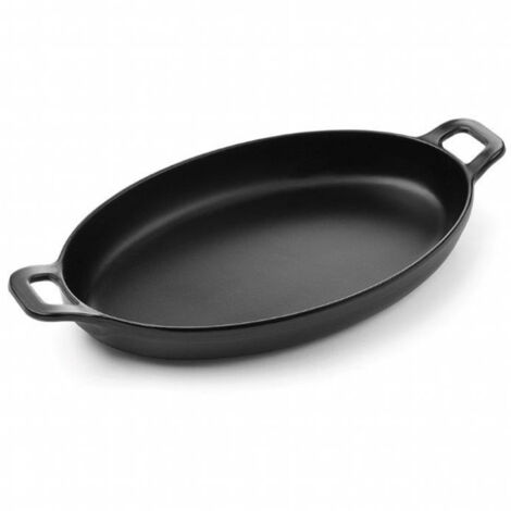 Mini pentolino ovale Little Chef per la presentazione dei cibi, 155x80 mm, Hendi 564547 (1/2)