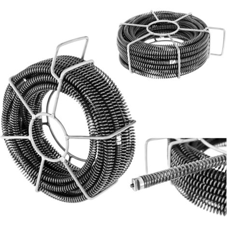 Kit scovolino a spirale idraulico a molla 6 x 2,45 m dia. 16 mm