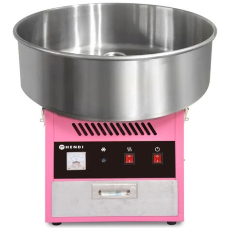Macchina elettrica per zucchero filato senza coperchio, diametro 52 cm, 1200 W - Hendi 282731