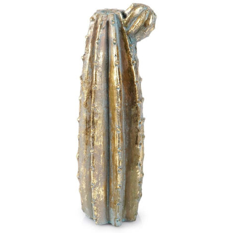 Vaso per fiori di cactus dorato, 47,5 cm (1/5)