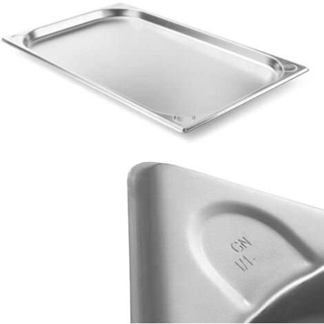 Contenitore GN 1/1 in acciaio Kitchen Line, altezza 20 mm - Hendi 806104