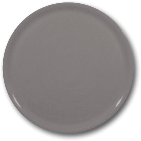 Piatto per pizza in porcellana Durable Speciale, grigio, 330 mm - set da 6.