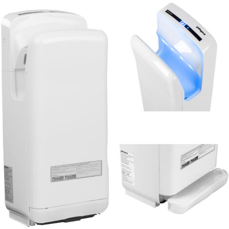Asciugamani elettrico da parete Physa Oria bianco 1650W