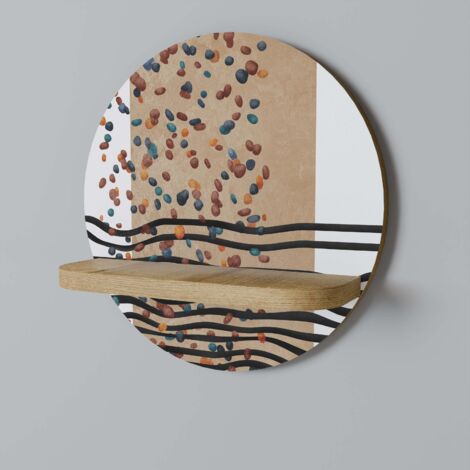 Mensola rotonda IMAGINARY RAIN (1/5)