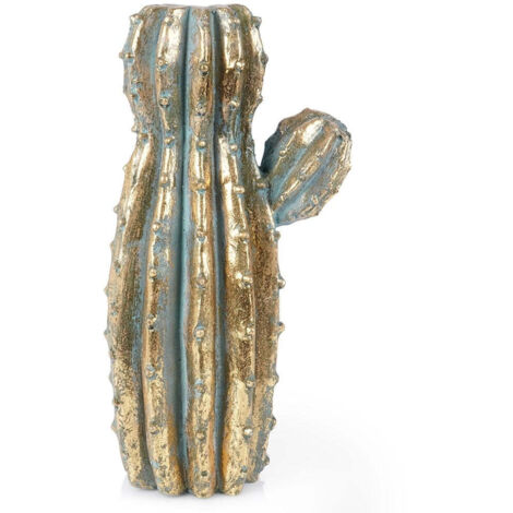 Vaso per fiori di cactus dorato, 41,5 cm (1/5)