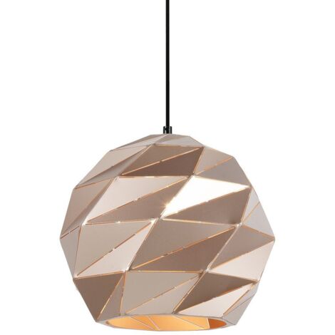 Italux Palermo - Sospensione Moderna Dorata 1 Luce, E27 (1/3)