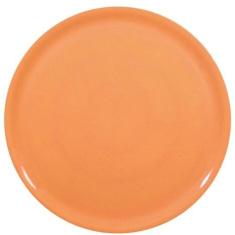 Piatto per pizza in porcellana Durable Speciale, arancione, 330 mm - set da 6.