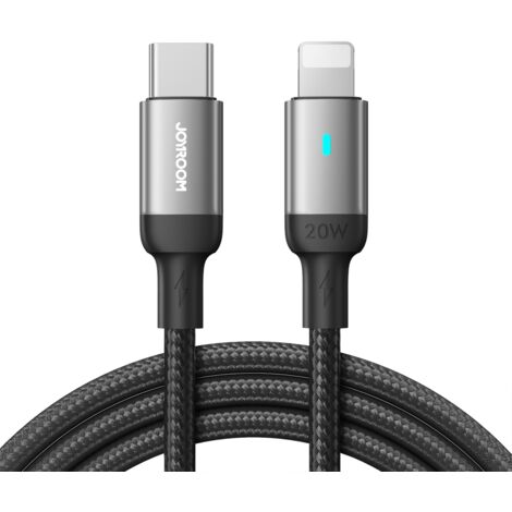 Cavo Joyroom S-CL020A10 USB Lightning Type C 20W 1,2 m (nero) (1/5)