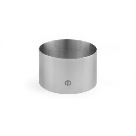 Anello per pasticceria in acciaio inox, diametro 70 mm, altezza 45 mm - Hendi 512104 (1/5)