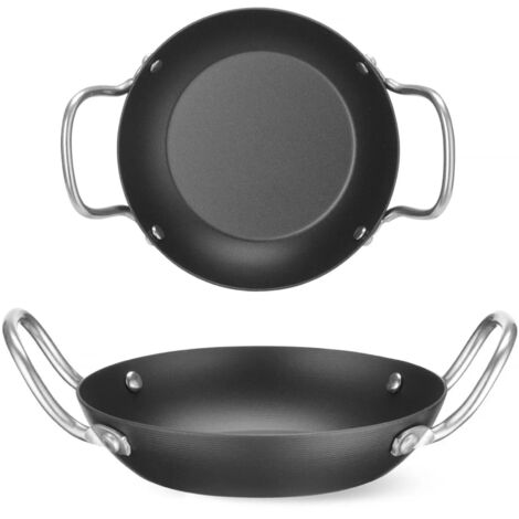 Teglia universale in acciaio al carbonio, diametro 144 mm (1/5)