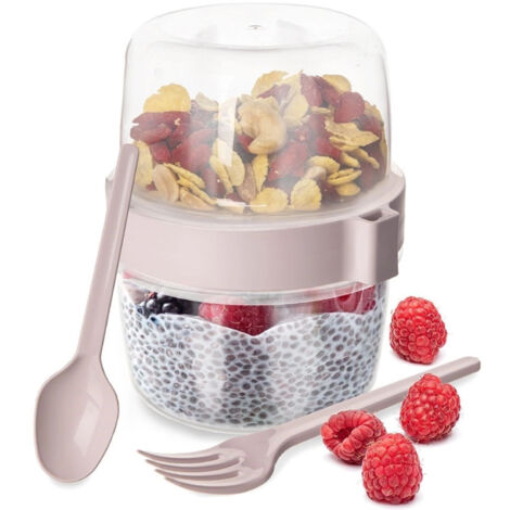 Contenitore da 370 ml per yogurt, muesli e insalata 121784 (1/5)