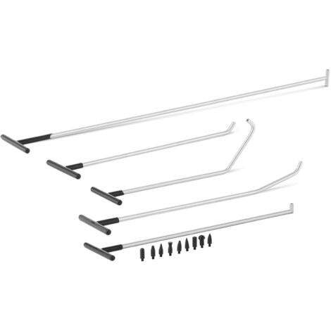 Kit di rimozione ammaccature PDR per carrozzeria - 5 aste
