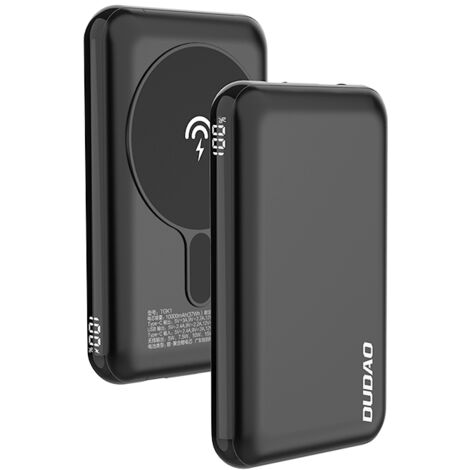 Dudao TGK1 Power Bank con caricatore wireless MagSafe 20W 10000mAh Nero (TGK1-Nero) (1/5)