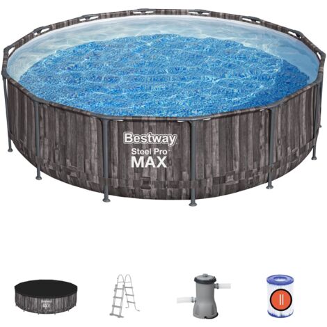 Bestway 5614Z-5 Set piscina fuori terra Steel Pro MAX da 427x107 cm