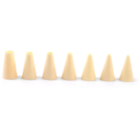 Punte per decorare sac à poche, SIMPLE, 4-16 mm, set da 7 - Hendi 551011