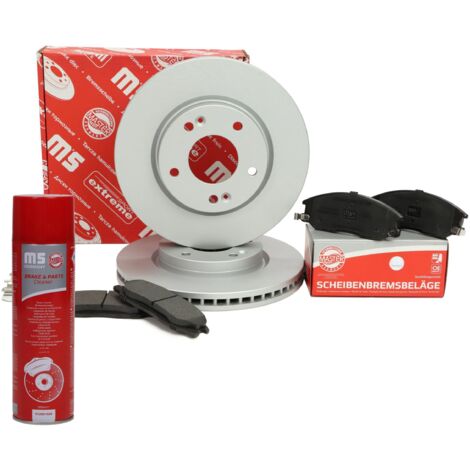 SET DISCHI E PASTIGLIE FRENO ANTERIORI HYUNDAI 202601260 (1/4)
