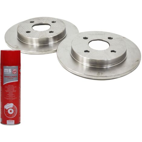 DISCHI FRENO "MS" 2 pz. posteriori S/D FORD FIESTA V, FIESTA VI, FOCUS, SCORPIO II, SIERRA 1.3-2.9 08.8 (1/3)