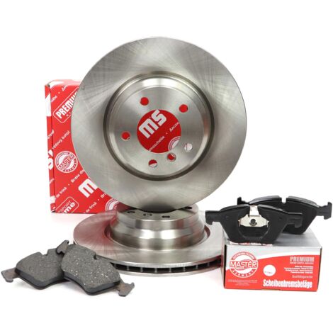 SET DISCHI E PASTIGLIE FRENO ANTERIORI BMW (1/5)