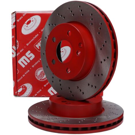 DISCHI FRENO anteriori MERCEDES C E SLS AMG  295mm  2pz  (1/5)