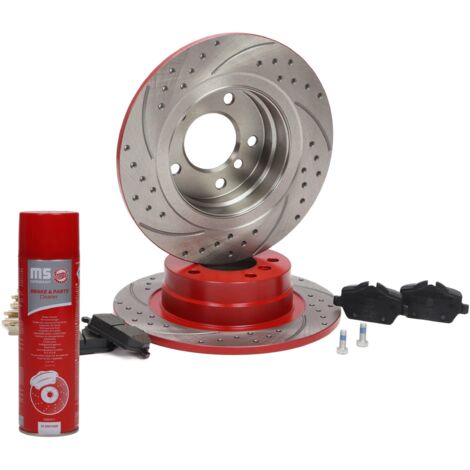 SET DISCHI E PASTIGLIE FRENO POSTERIORI SPORT-EXTREME BMW 1 201023150