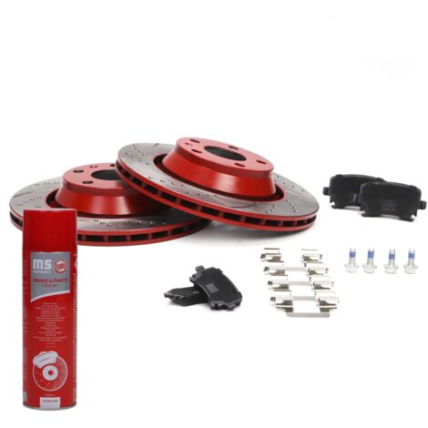 SET DISCHI E PASTIGLIE FRENO SPORT-EXTREME POSTERIORI AUDITT 2.0/2.5 05.08-06.14 [T270] 202222420 (1/4)