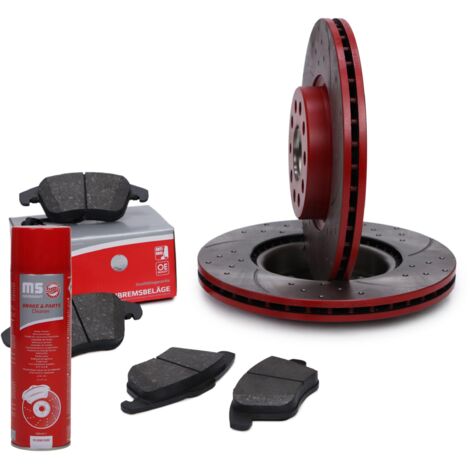 SET DISCHI E PASTIGLIE FRENO ANTERIORI SPORT-EXTREME AUDI, SEAT, SKODA, VW 202521582 (1/4)