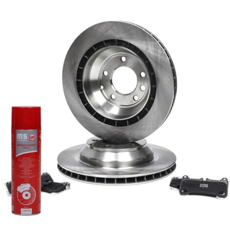 SET DISCHI E PASTIGLIE FRENO ANTERIORI AUDI, PORSCHE, VW 202801690 (1/4)