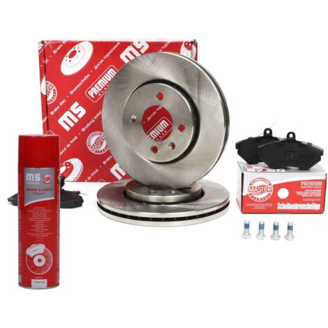 SET DISCHI E PASTIGLIE FRENO ANTERIORI VW LUPO, POLO 1.0-1.7D 09.98-07.05 202501360 (1/4)