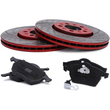 SET DISCHI E PASTIGLIE FRENO ANTERIORI SPORT-EXTREME AUDI, SEAT, SKODA, VW 202501130 (1/5)
