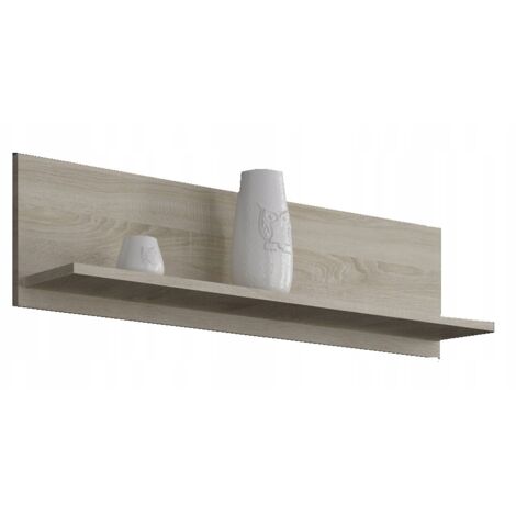 MENSOLA A PARETE, LARGA 100 CM, ROVERE SONOMA